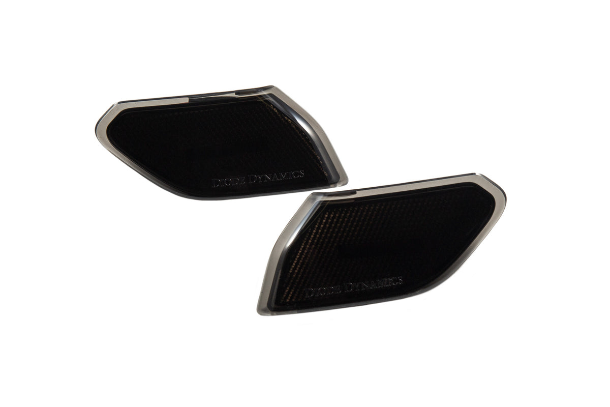 Sidemarkers for 2018-2026 Jeep JL Wrangler/Gladiator  Smoked (set)