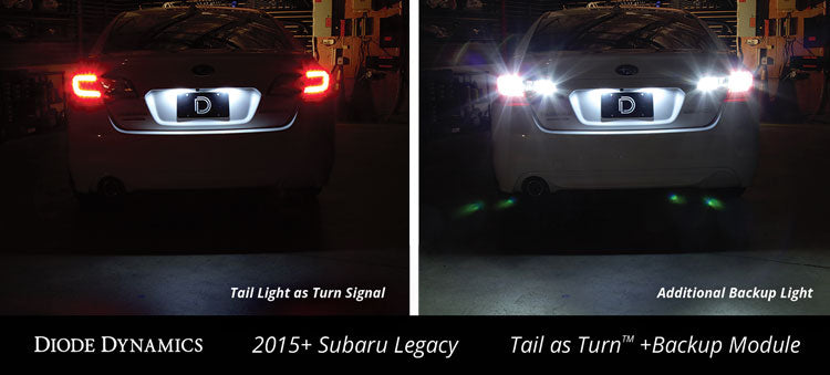 Tail as Turn® Kit w/ Backup for 2015-2019 Subaru Legacy  Stage 1