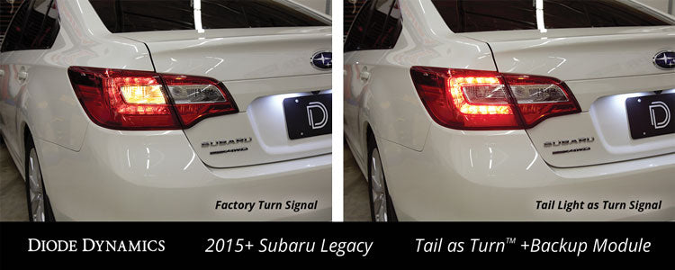 Tail as Turn® Kit w/ Backup for 2015-2019 Subaru Legacy  Stage 1