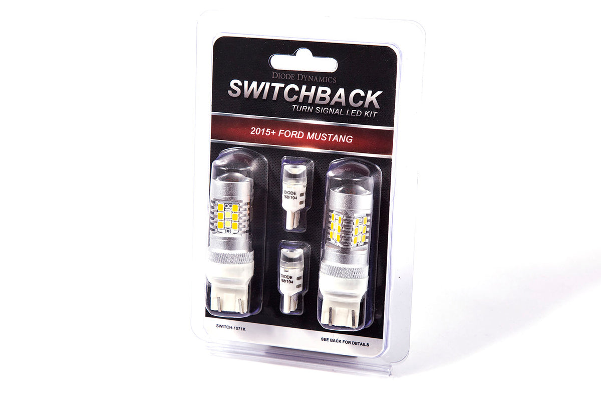 Switchback Turn Signal LED Kit for 15-17 Ford Mustang/18-20 Mustang GT350