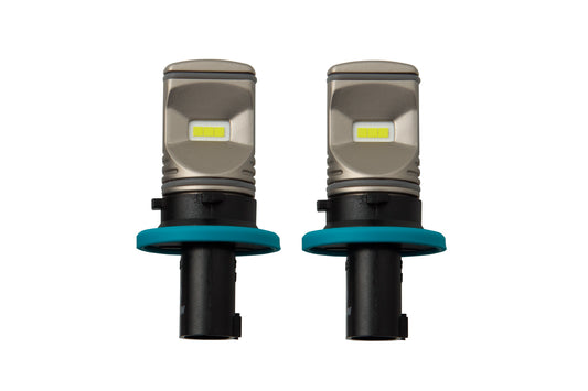 PH19W HP60 Cool White LED Bulbs (pair)