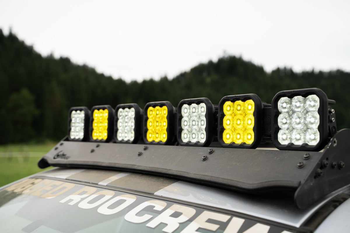 SS5 Sport Universal CrossLink 7-Pod Lightbar White Combo