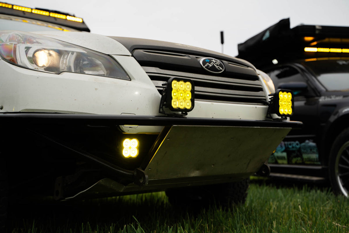 SS5 LED Pod Pro Yellow Driving (single)