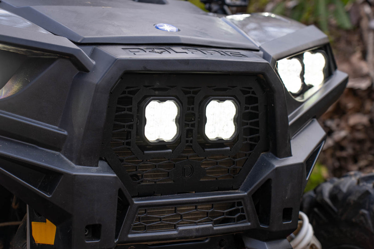 Stage Series LED Grille Kit for 2014-2018 Polaris RZR XP  Sport White Fog