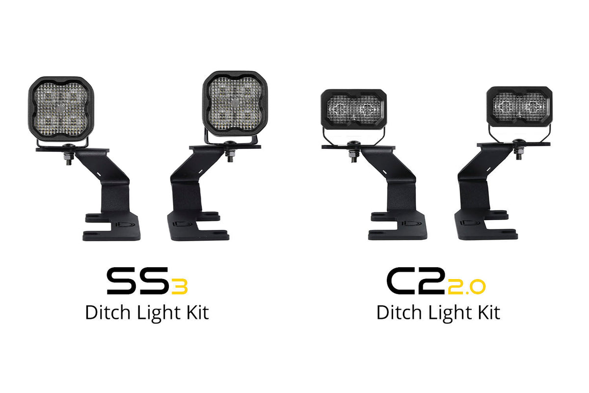 SS3 LED Ditch Light Kit for 2015-2021 Colorado/Canyon  Sport White Combo