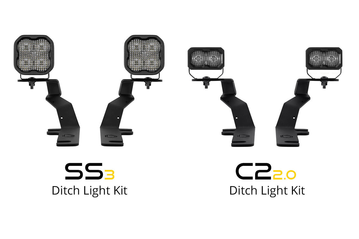 Stage Series Ditch Light Kit for 2017-2022 Ford Super Duty  SS3 Sport White Combo