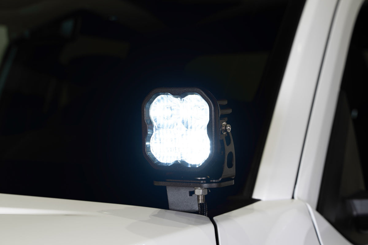 SS3 LED Ditch Light Kit for Toyota Tacoma/4Runner Sport White Combo