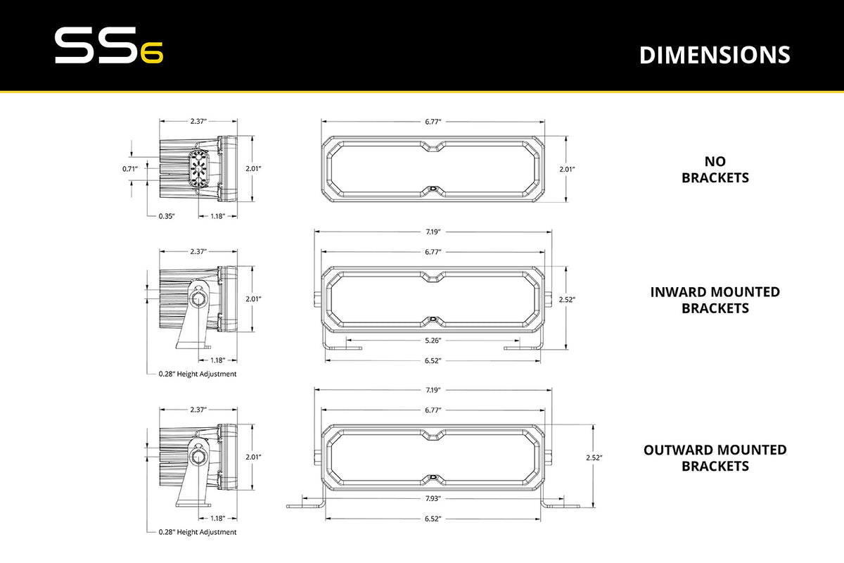 SS6 Sport Yellow Spot ABL (single)