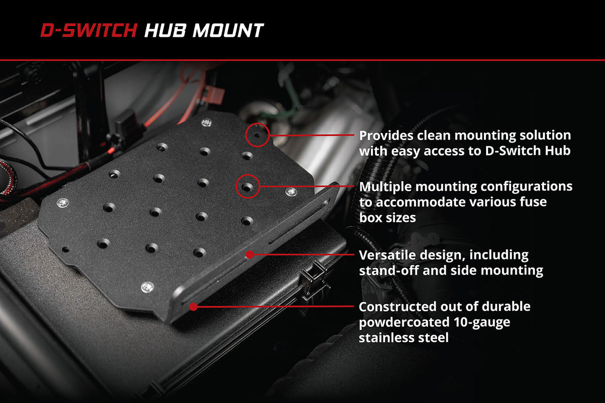 D-Switch with Stand-Off Hub Mount Kit