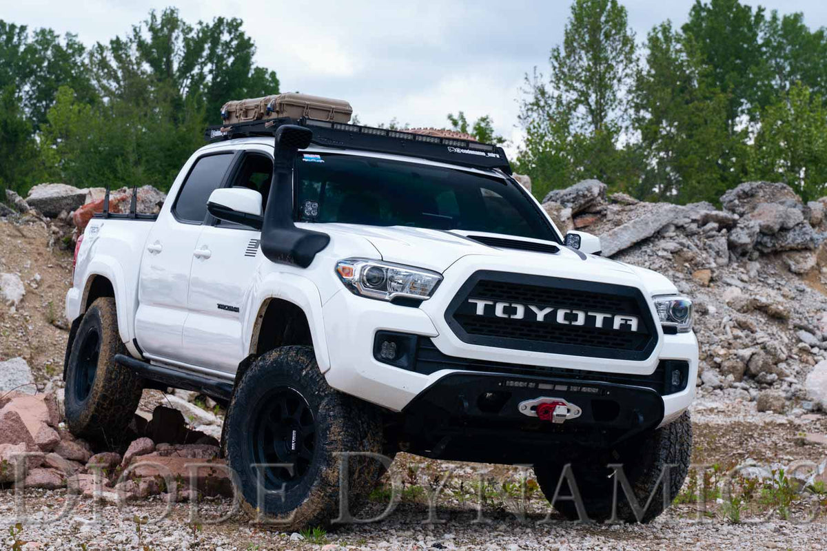 C2 2.0 LED Ditch Light Kit for 2016-2023 Toyota Tacoma Sport White Combo/Driving