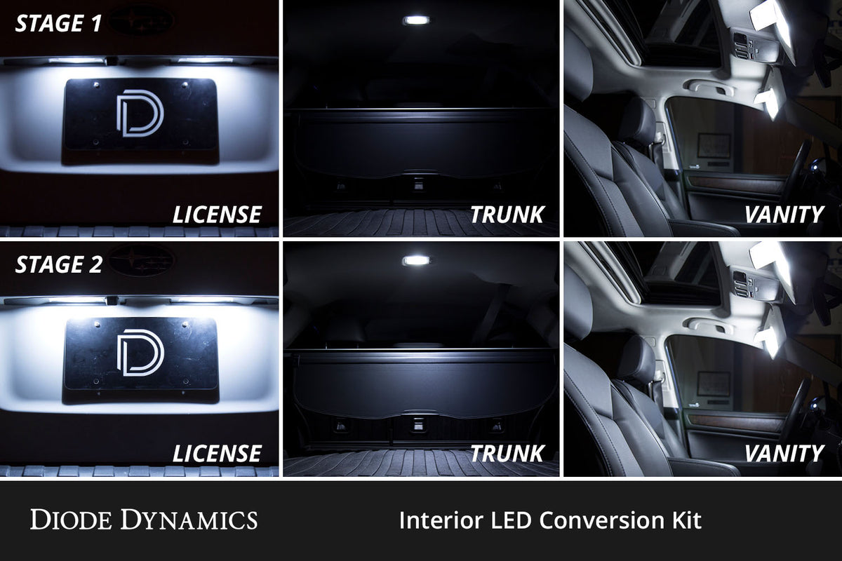 Interior LED Kit for 2013-2018 Toyota Rav4  Cool White Stage 1