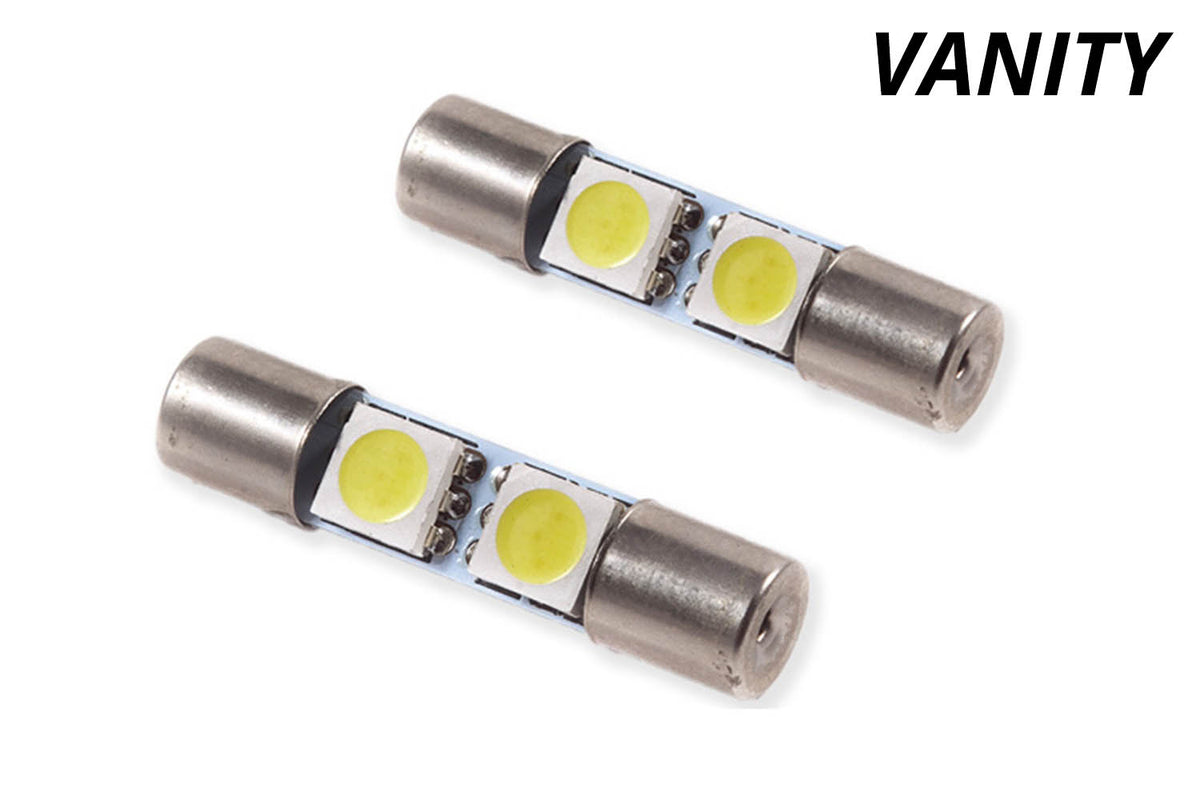 28mm SMF2 LED Amber (pair)