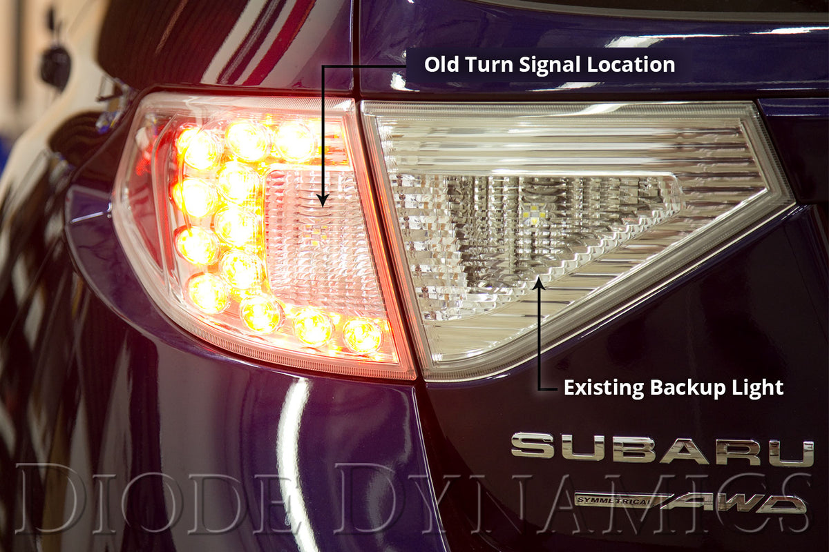 Tail as Turn® +Backup Module for 2008-2014 Subaru WRX/STi Hatchback